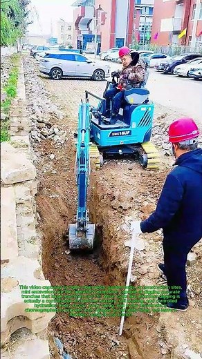Flawless Mini Excavator Trenching : Watch a Master Operator Dig a Perfect Trench with a Mini Digger