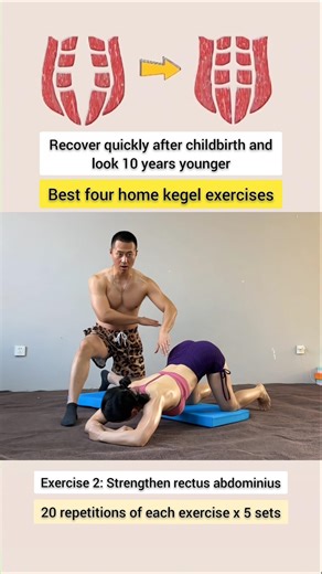 Post Pregnancy Belly Tighten Fast with Kegels | 1 Simple Move Every Mom Must Do #fitness