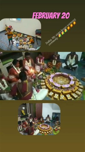 house warming function 💥💥💐💐💐