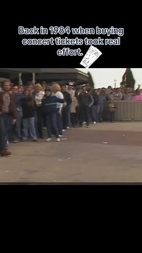 No apps. No internet. Just freezing your ass off to see Van Halen.#concert #1984 #80s #80sbaby #1980s