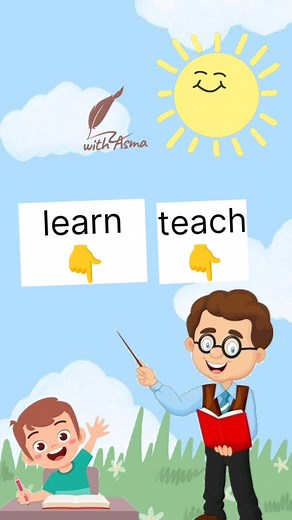 Learn English Verbs with Asma | English for Kids and Beginners