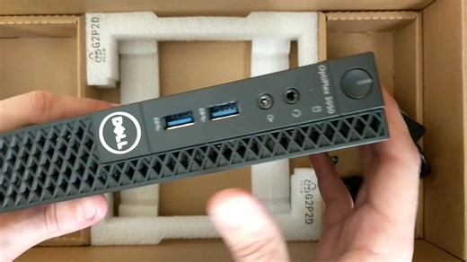 戴尔DELL OPTIPLEX 3050MFF mini主机开箱