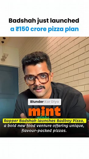 Xcelerate on Instagram: "Badshah just launched a pizza brand with a ₹150 Cr dream But is this business plan too cheesy to be true? Watch till the end 👀 the numbers might just slap harder than the punch in this reel 💥 Would you bet on BadBoy Pizza?👇 #pizza #celebrity #socialmedia #marketing #influencer #viralreel #branding #contentcreator #réel #viral #business #entrepreneurlife #marketingstrategy #viralvideos bold food branding | pizza brand reel | high energy food video | bad-boy pizza brand