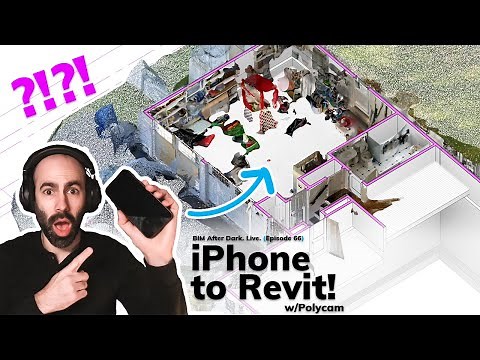 Lidar Scan to Revit from an iPhone?! (Polycam to Revit Workflow)