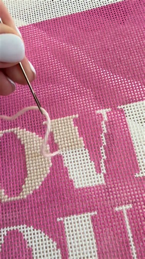 When to Get New Thread for Needlepoint