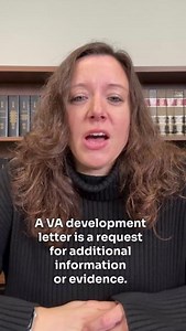 1.3K views · 13 reactions | A VA development letter isn’t just paperwork—it’s a request for key information that could decide your claim. Missing deadlines or failing to respond could lead to delays or even a denial. Stay proactive and get your documents in on time!  #VAClaims #VeteranBenefits #VADevelopmentLetter #VAExam #CPExam #VeteranBenefits #VAbenefits #Veterans #DisabilityRating #va #veteran #veteransofinstagram #militarylife #fy | Chisholm Chisholm & Kilpatrick LTD | Facebook