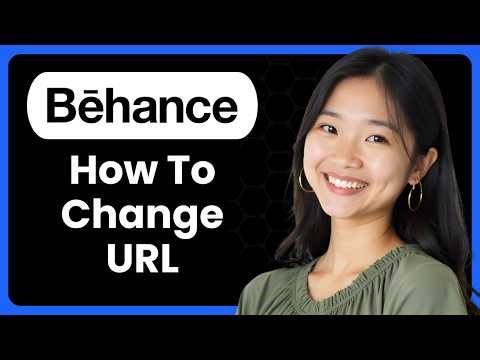 How To Change Behance URL