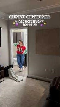 Christian Morning Routine ✝️🤍⭐️ • #christcentered #dayinmylife #faithhabits #christianity #morning