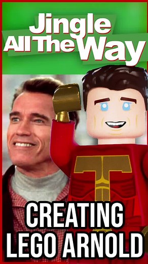 Creating Arnold Schwarzenegger Lego Minifigure Design Process