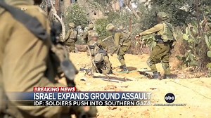 38K views · 1.3K reactions | Israel intensifies its deadly assault from the air and on the ground as Israel confirms soldiers are now fighting in southern Gaza. Hundreds were reported killed in one of the deadliest bombardments since the ceasefire collapsed. Tom Soufi Burridge reports. https://trib.al/Kg9jmjf | ABC World News Tonight with David Muir | Facebook