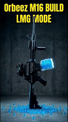 Is Orbeez M16 LMG Mode The MOST POWERFUL Gun?