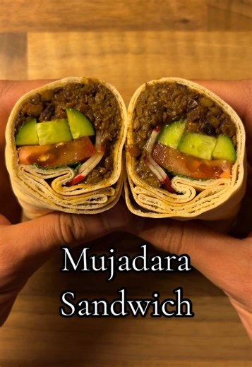 Mujadara Sandwich: Quick and Easy Lebanese Recipe
