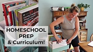 2.3K views · 120 reactions | Getting our homeschool stuff ready for the year! I work on setting up our homeschool cart and I also show you what our curriculum picks are for 2nd and 7th grade. Are you homeschooling this year? If you are, leave a comment and let me know what your kids are using! #homeschoolingvlog #homeschoolmama #homemakingvlog | Jill Kay | Facebook