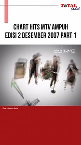 Chart hits MTV Ampuh Edisi 2 Desember 2007 Part 1 #mtvampuh #mtvampuh2007 #totaljadul #fyp #viral #trending | Total Jadul