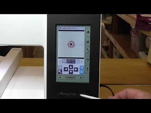 How to centre designs on the Janome MC550E/ MC500E/ MC400E and more