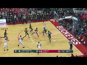 Big Ten Basketball Highlights: Michigan State at Ohio State