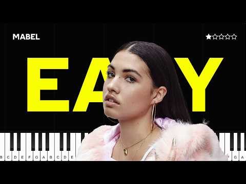 Mabel - Don’t Call Me Up | Piano Tutorial for Beginners