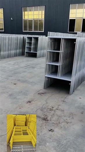Frame scaffolding with Robot-Welded Perfection!