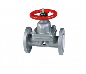 [Hot Item] PTFE/PFA/FEP Lined Diaphragm Valve with API608 Design Standard Driving for Worm