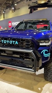 Caught the 4Runner TRD Surf Concept at SEMA 2024! It’s a modern throwback to the mid to late 1980’s when 4-Runners went topless and water droplets were all the custom paint rage. Do y’all love it? #toyota #4runner #4runnertrd #4runnertrdsurf #4runnertrdsurfconcept #sextonoffroad | Sexton Offroad