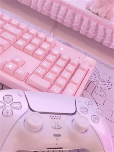 Cute and Kawaii Gaming Setup Inspiration