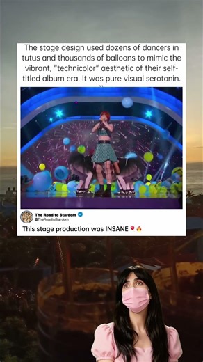 This stage production was INSANE 🎈🔥 🔥 #Paramore Live #StageDesign #StillIntoYou #ColorExplosion