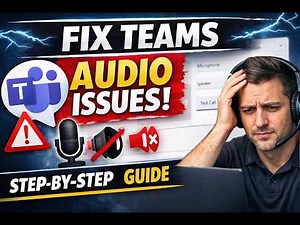 Fix Microsoft Teams Audio Not Working (2026 Step-by-Step Guide)
