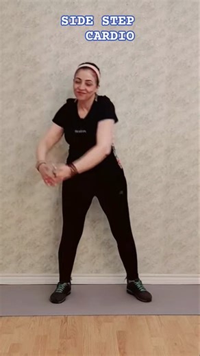🔥 45-Minute Side Step Cardio Workout | Burn Maximum Calories | Low Impact, Best results 💪