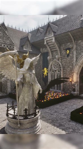 I am Building a Gothic Town in ARK: Survival Ascended