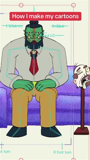 The power of a good animation rig! #howtoanimate #2drigging #mohoanimation #animatorsoftiktok #efficiencyhack