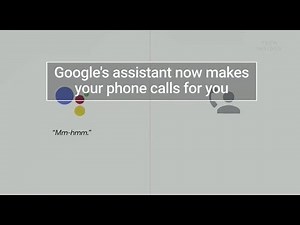 Google Assistant making phone calls | making haircut appointment | Google I/O 2018 | Google Duplex