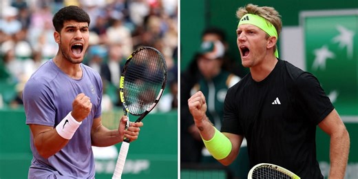 We asked AI to predict the winner of Carlos Alcaraz vs Alejandro Davidovich Fokina Monte-Carlo Masters 2025 SF match: Here's what it had to say