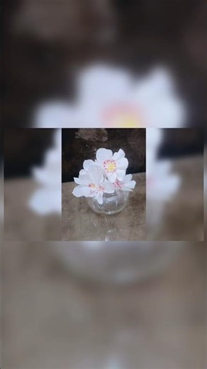 Diy tissue paper flowers 🌺 | #shorts #youtube