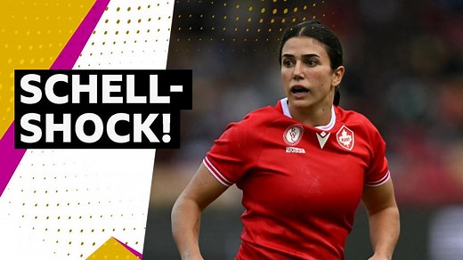 Women's Rugby World Cup: Canada's Julia Schell scores six tries against Fiji