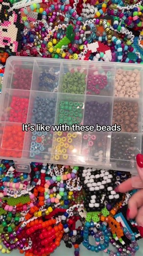 Being a Kandi Kid Is Actually Weird 😂 #kandi #kandikid #bracelet