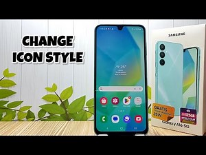How To Change App Icon Shape On Samsung Galaxy A16 5G