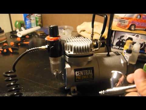 Harbor Freight Air Compressor for Airbrush