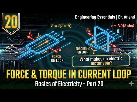 Torque on a Current Loop: The Physics of Electric Motors