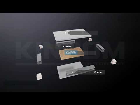 Cleanroom Panel Structure Animation - KINROM