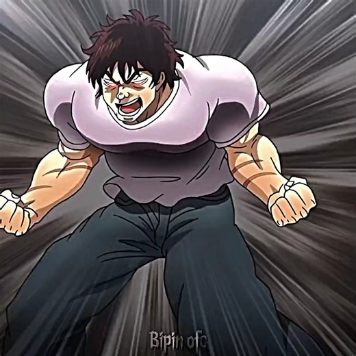 Baki hanma lost his control 💀🥶#foryou #animeedit #bakihanma #baki #fyp #yujirohanma #foryoupage