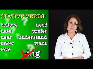 How to Use Stative Verbs