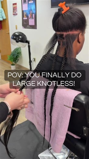 Mastering Large Knotless Braids: A Step-by-Step Guide