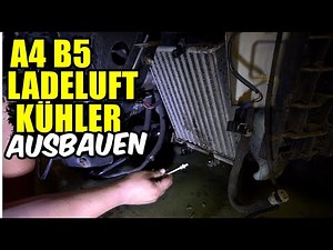 AUDI A4 B5 INTERCOOLER 1.8 T REMOVAL TUTORIAL / INSTRUCTIONS