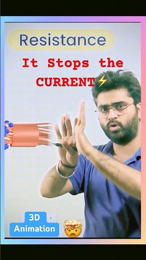 This Is Why Current Slows Down! ⚡ Resistance Explained