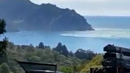 New Zealand wave surge follows tsunami warning after earthquake