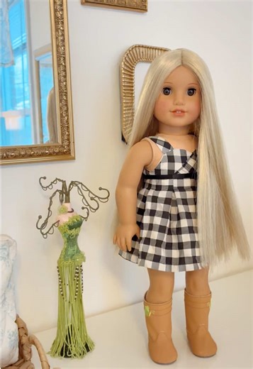 my new restored julie doll ✨🫶🏽 #agdoll #agdollcollector #agdolls #americangirl #americangirldoll