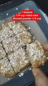 No Maida | No Sugar | Easy 3-Ingredient Cookies|Healthy Oat Banana Almond Cookies 🍌🍪