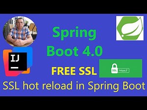Spring Boot 4.0 & IntelliJ - SSL and HTTPS - Hot Reload the self-signed certificate with Spring Boot