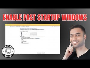 How to Enable Fast Startup Windows 10