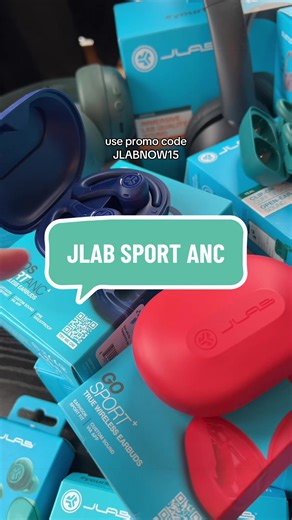 Sport earbuds that hook onto your ears and won’t fall out during workouts or runs @JLab #earbuds #sportearbuds